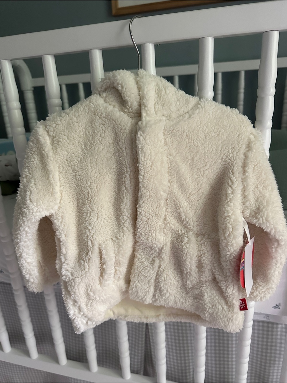 Magnetic Me Minky Jacket NWT 6-12 m Cream